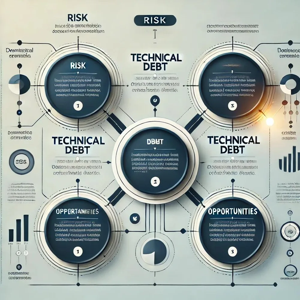 Pre-AI information technology as risk, technical debt, and opportunity