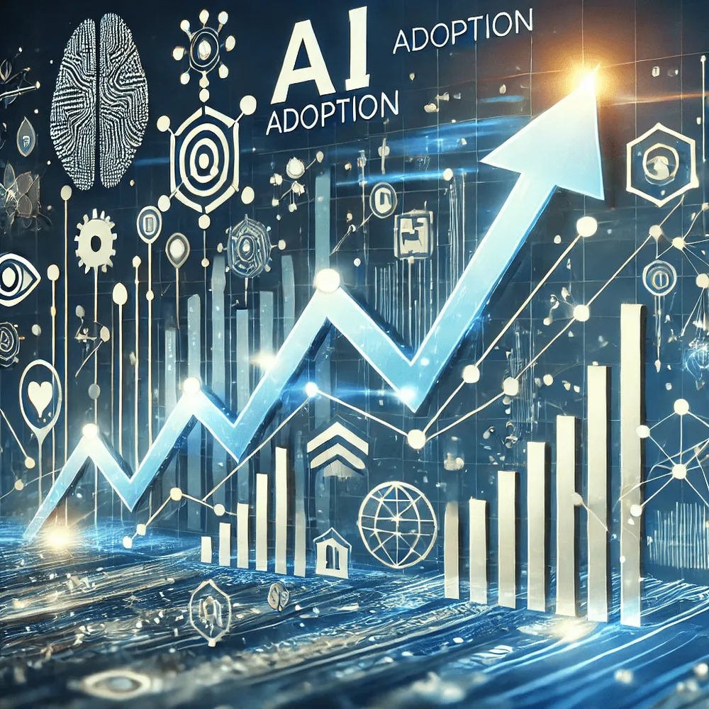Use AI to do more with the same, then to do more with less.