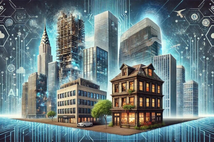 AI is driving the death of the business middle class. Be large and efficient, small and innovative, or midsized and dead.